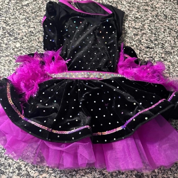 Weissman Black and Pink Kids Dance Costume - Picture 10 of 10